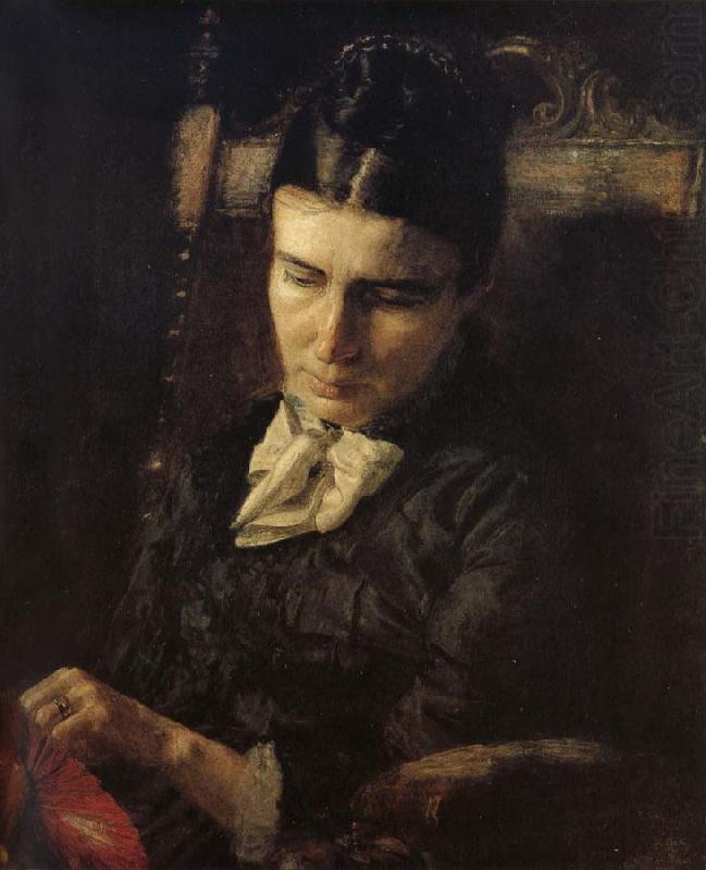Thomas Eakins Dr. Brinton-s Wife china oil painting image
